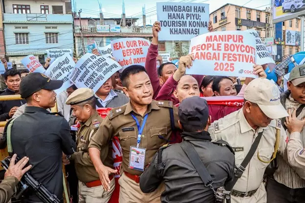 Saffron bridge, broken trust: Decoding RSS’s Manipur gambit amid political vacuum