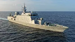 Indian Navy commissions INS Mahe, first anti-submarine shallow water craft Indian Navy commissions INS Mahe, first anti-submarine shallow water craft