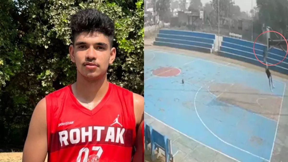 Hardik Rathi, basketball court accident