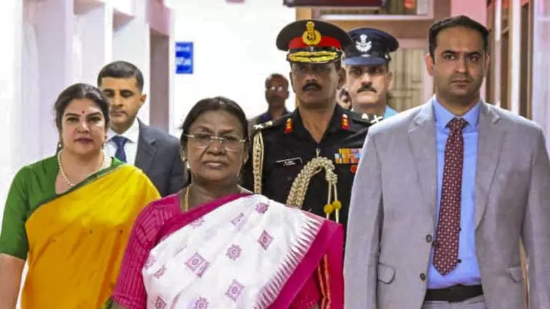 President Droupadi Murmu in Odisha Assembly