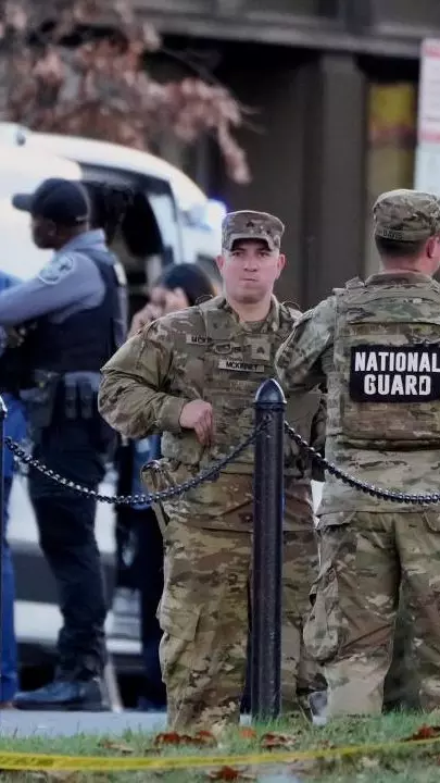 National Guard soldiers, Washington, American
