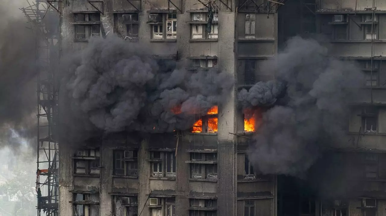 Hong Kong fire accident