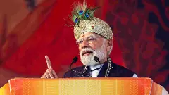 PM Modi at the Sri Krishna temple complex in Udupi, Karnataka