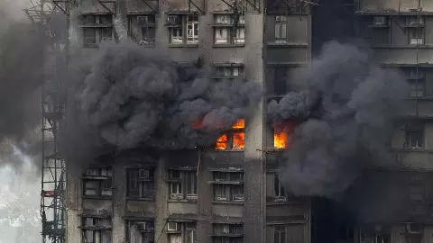 Hong Kong fire accident
