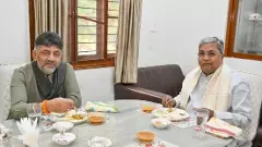 Siddaramaiah, DK Shivakumar meet over breakfast