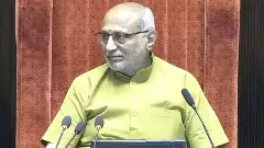 Vice President CP Radhakrishnan is presiding as Chairman of the Upper House