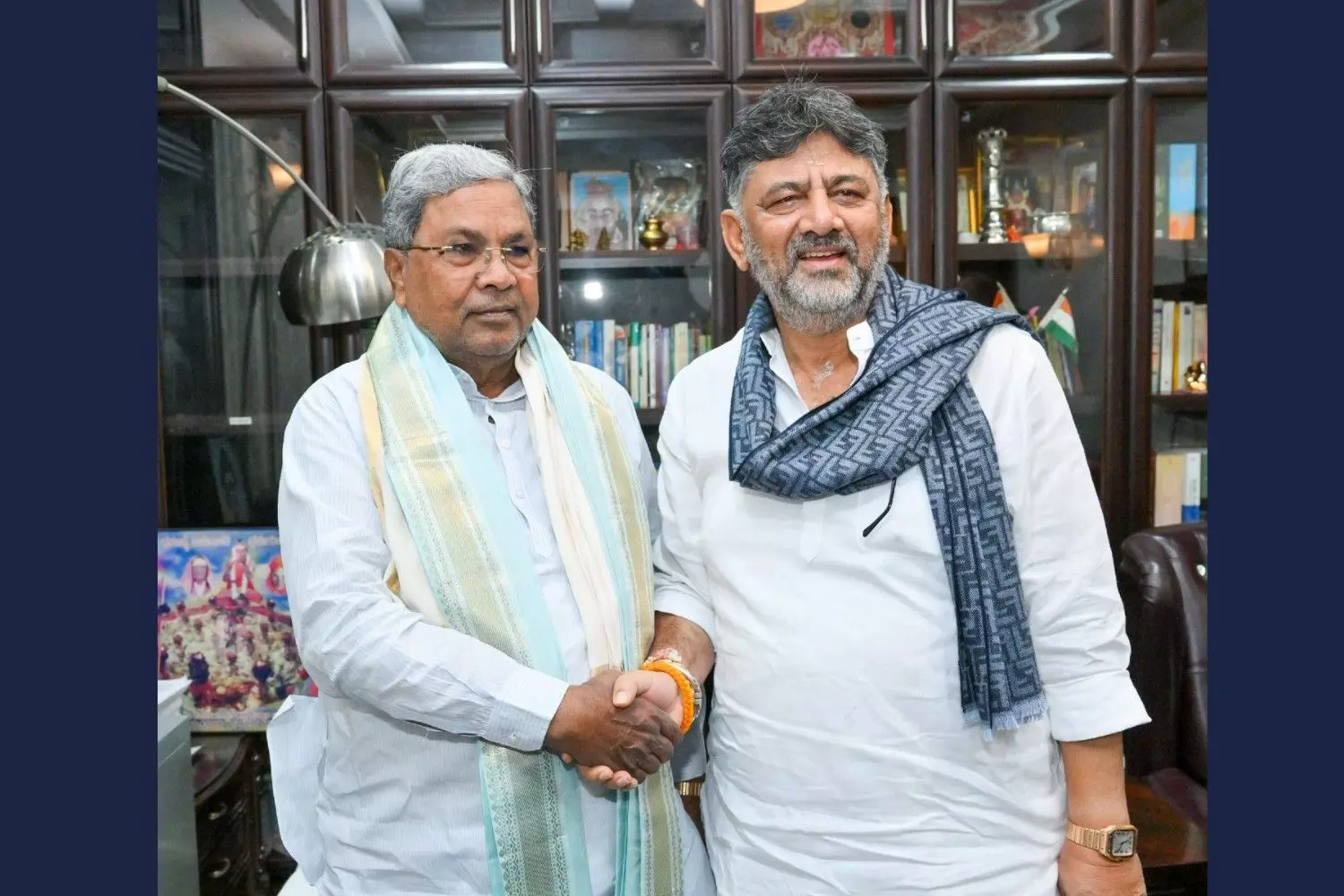 Karnataka CM Siddaramaiah (left) and his deputy DK Shivakumar Karnataka CM Siddaramaiah (left) and his deputy DK Shivakumar