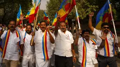 PMK protest in Delhi