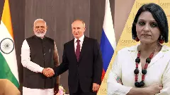 Russian President Vladimir Putin arrives in Delhi for the 23rd India–Russia Summit