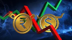 Falling Indian rupee against US dollar signals economic distress