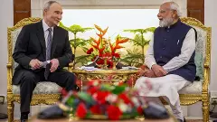 PM Narendra Modi with President Vladimir Putin