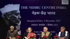 Sonia Gandhi, others at launch of The Nehru Centre