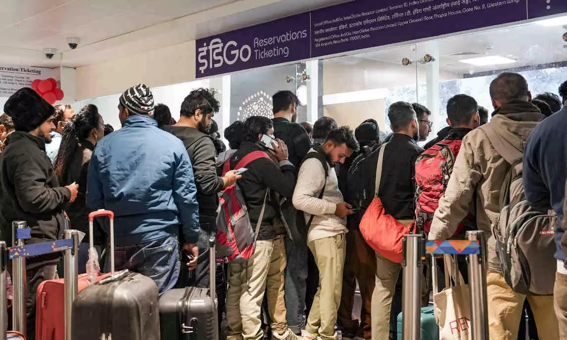 stranded passengers at Delhi airport stranded passengers at Delhi airport