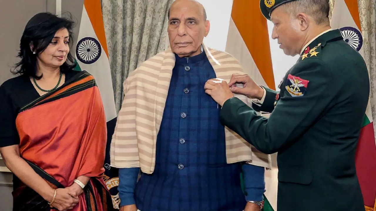 Defence Minister Rajnath Singh