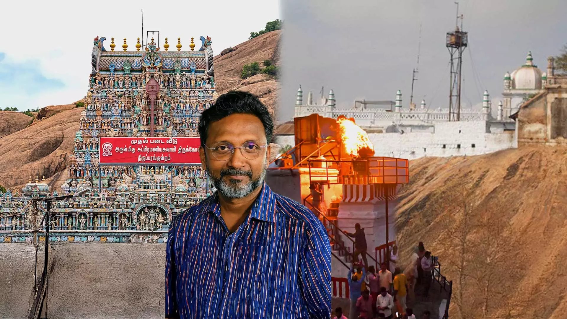 Tirupparankundram Deepam row: Writer Muthukrishnan debunks myths around stone pillar Tirupparankundram Deepam row: Writer Muthukrishnan debunks myths around stone pillar