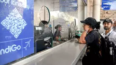 IndiGo airlines counter IndiGo airlines counter