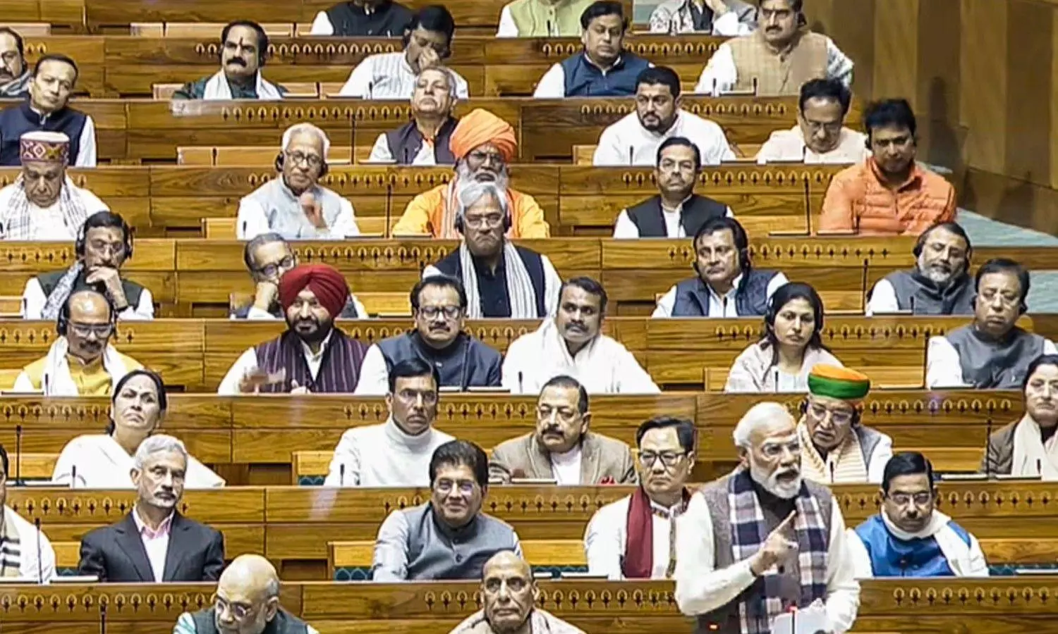 Modi in Parliament Modi in Parliament