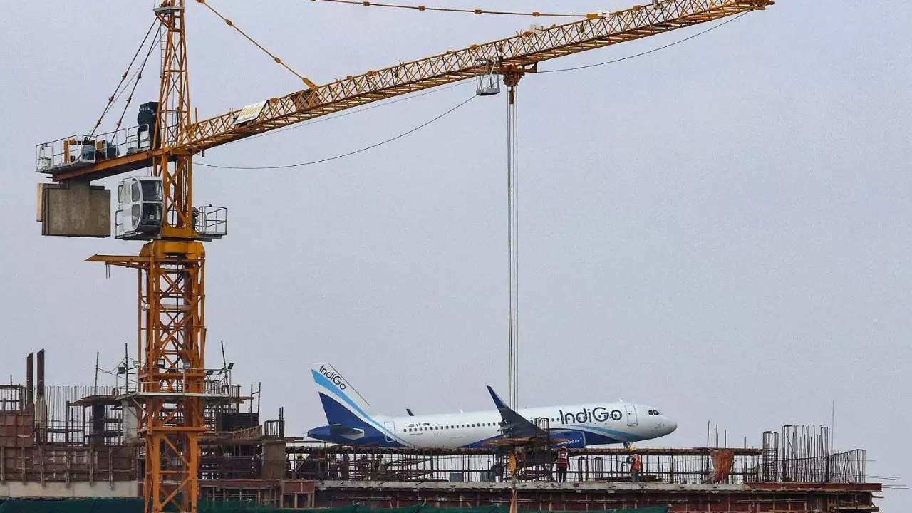 Indigo landing - airline has almost no competitors