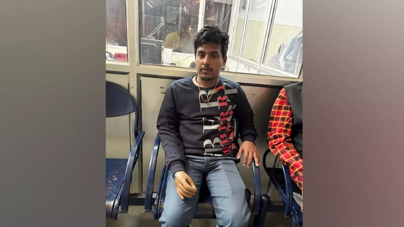 Manjit Kumar Girin, who lost his right hand in an accident last year and was fitted with a Jaipur Hand in November. Photo: Rakhee Roytalukdar Manjit Kumar Girin, who lost his right hand in an accident last year and was fitted with a Jaipur Hand in November. Photo: Rakhee Roytalukdar