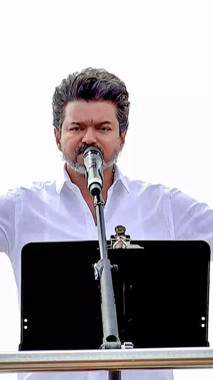 TVK Vijay in Puducherry