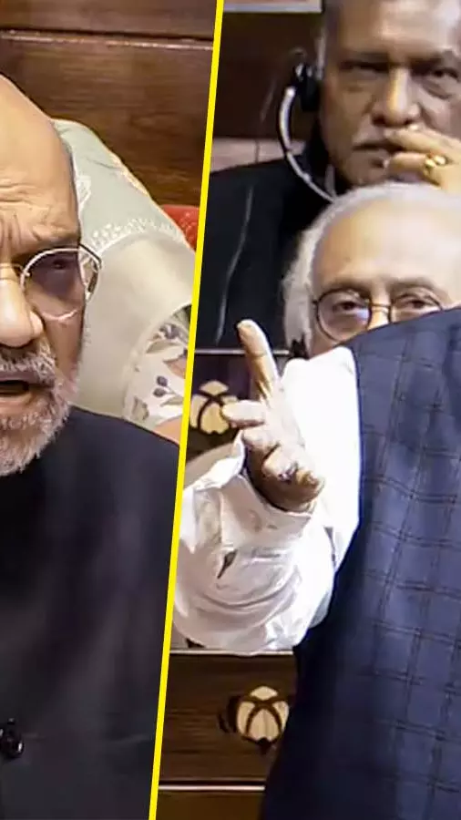 Amit Shah and Mallikarjun Kharge