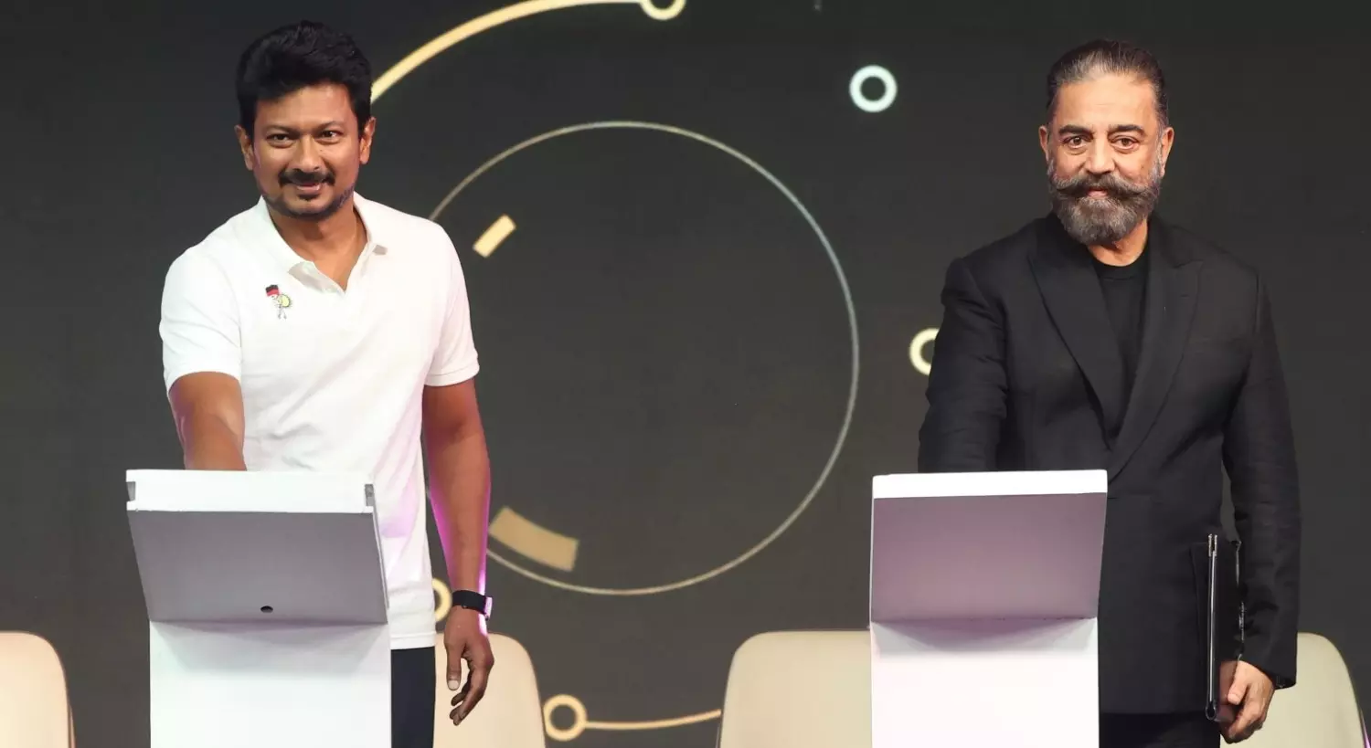 Udhayanidhi Stalin, Kamal Haasan