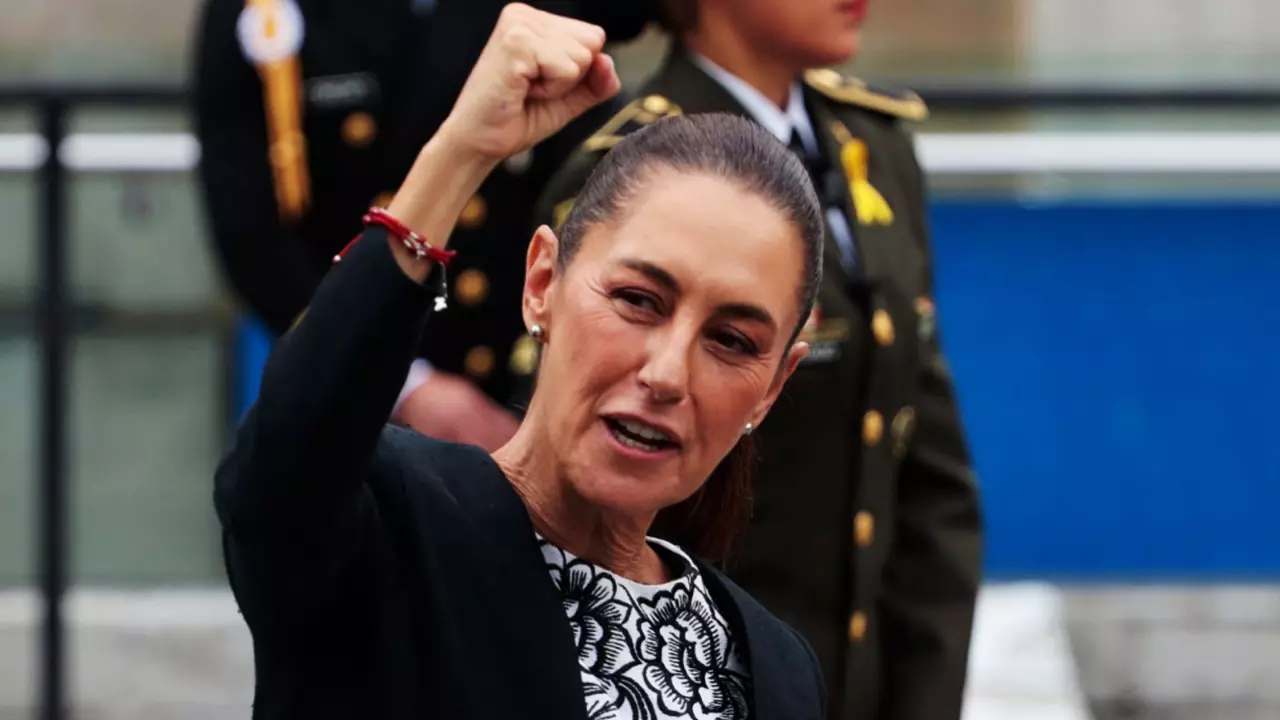 Mexican President Claudia Sheinbaum