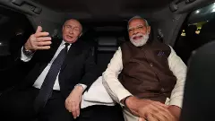 Prime Minister Narendra Modi and Russian President Vladimir Putin shared a car journey