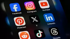 Social Media Platforms stock photo