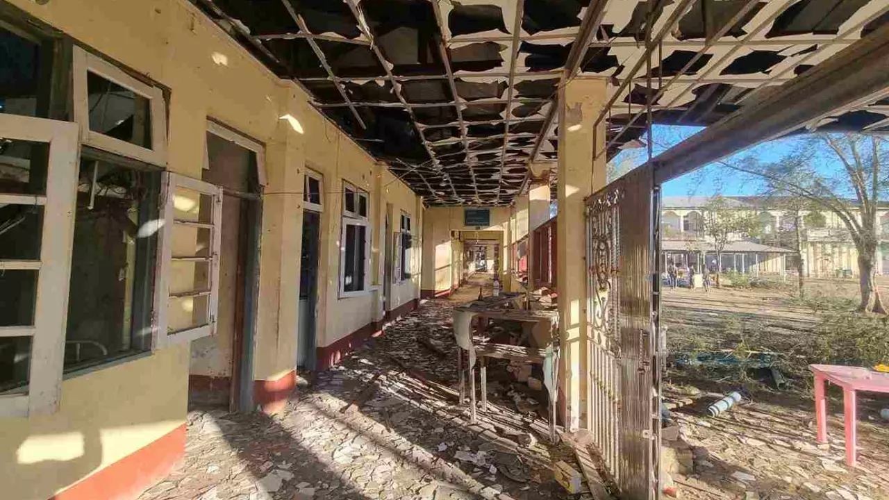 Airstrike on hospital in rebel-controlled area of Myanmar kills 34, injures 80