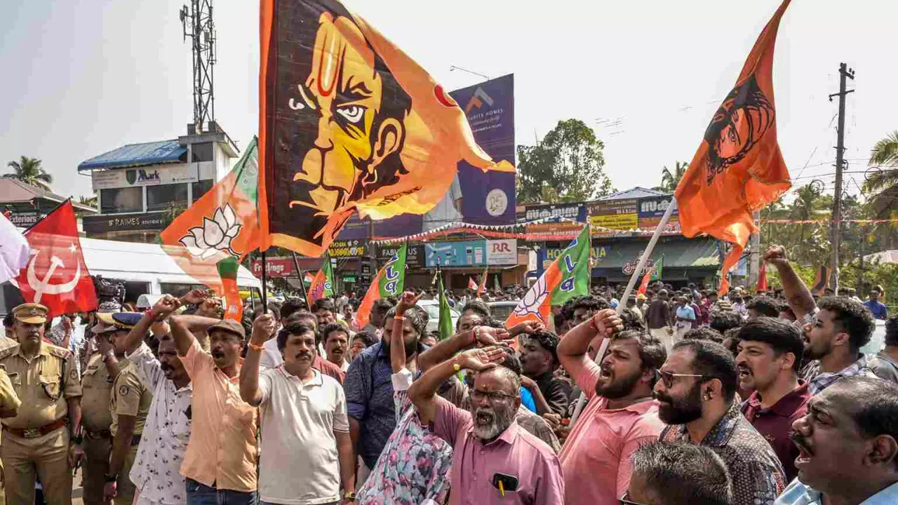 Cong-led UDF sweeps Kerala LSG polls; BJP captures Thiruvananthapuram