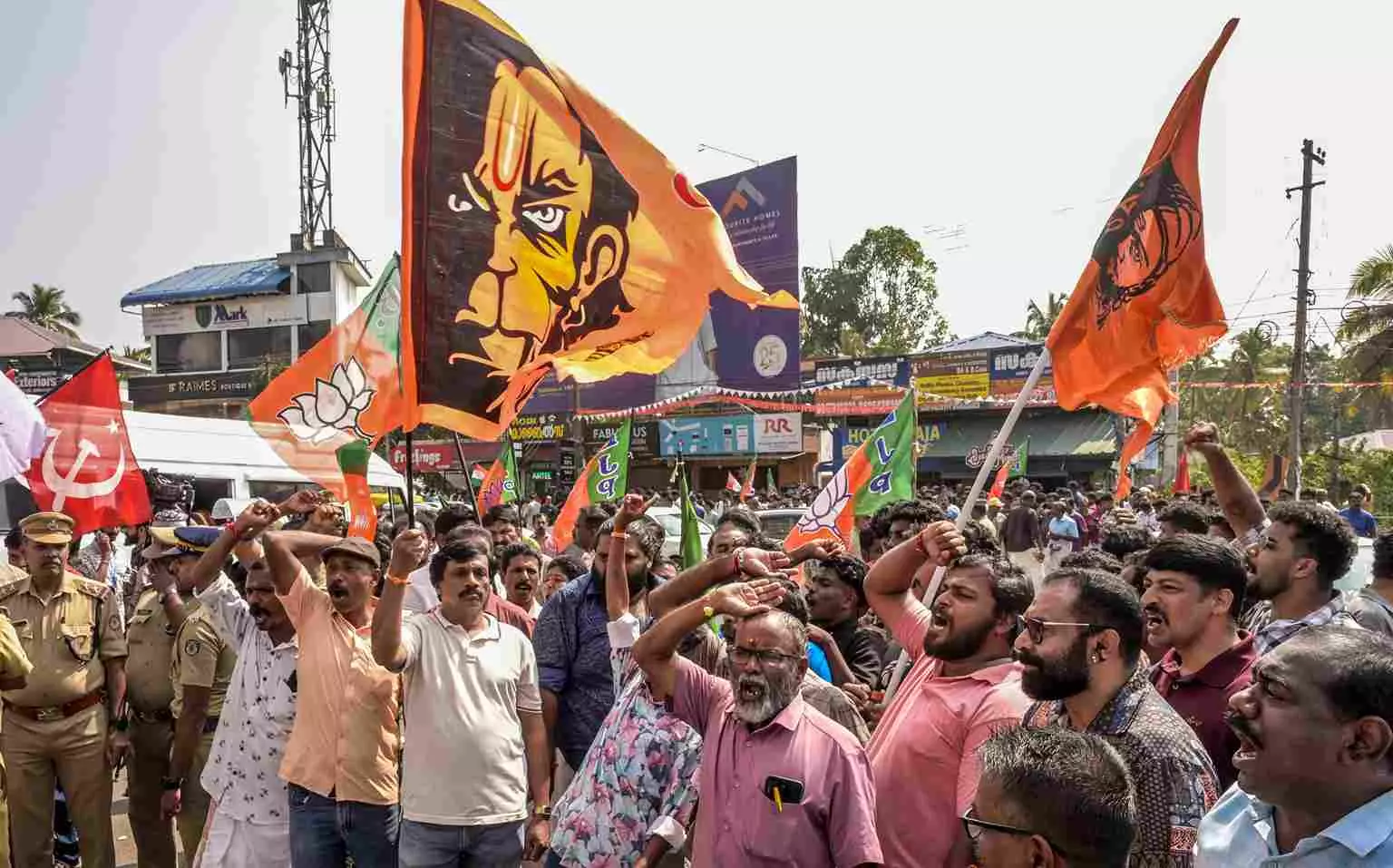 Cong-led UDF sweeps Kerala LSG polls; BJP captures Thiruvananthapuram Cong-led UDF sweeps Kerala LSG polls; BJP captures Thiruvananthapuram