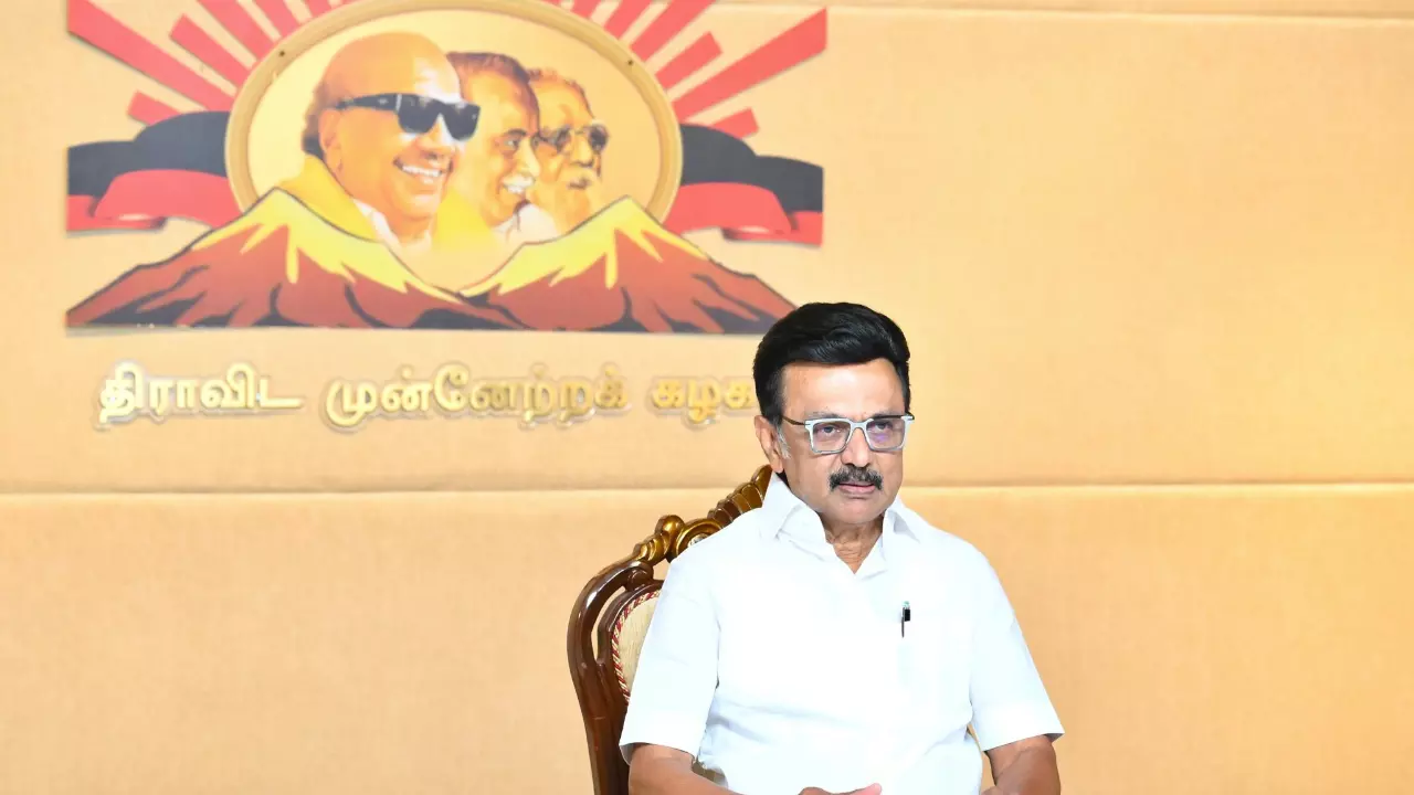 Tamil Nadu Chief Minister MK Stalin Tamil Nadu Chief Minister MK Stalin