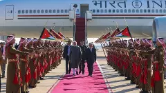 PM Narendra Modi in Jordan