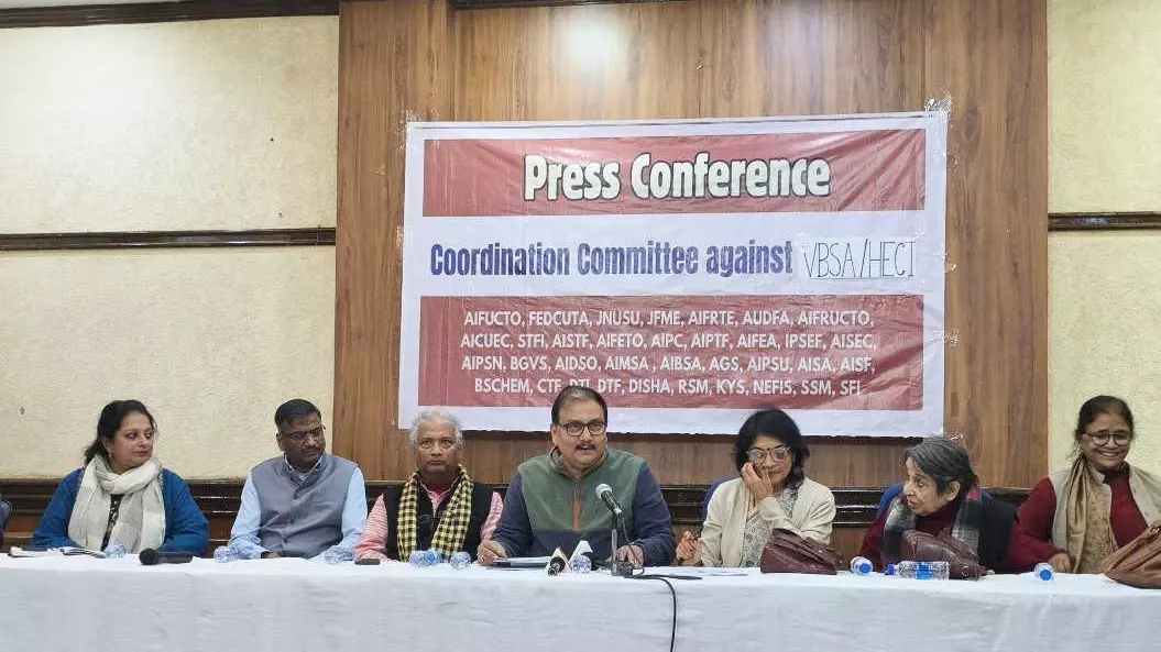 press conference by coordination committee against VBSA Bill