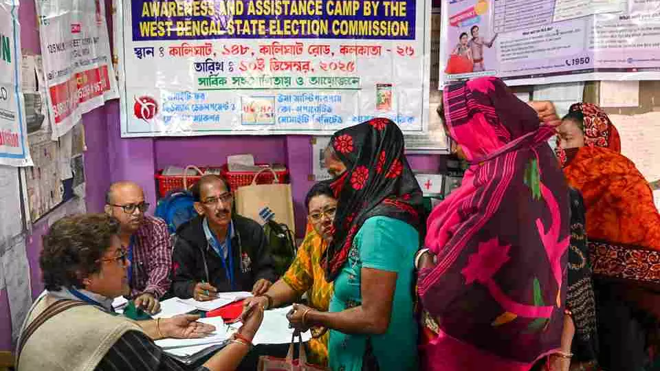 EC publishes Bengal’s SIR draft list; over 58 lakh voter names deleted