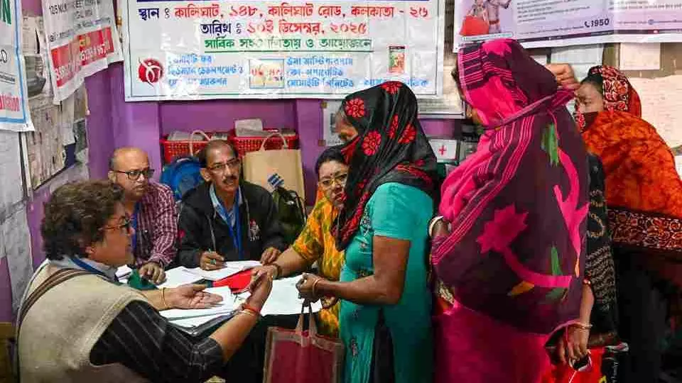 EC publishes Bengal’s SIR draft list; over 58 lakh voter names deleted