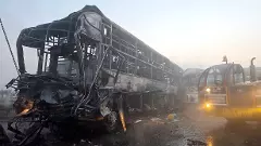 Yamuna Expressway pile-up: 13 dead, 35 injured as severe fog sparks deadly chain collision