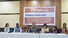 press conference by coordination committee against VBSA Bill