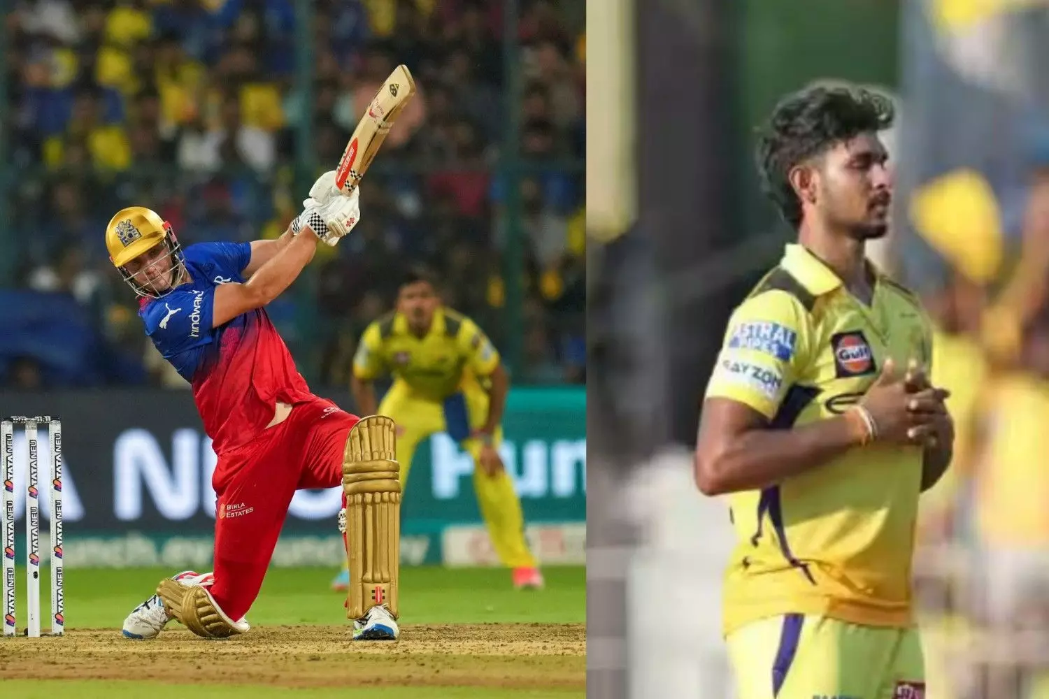 Cameron Green and Matheesha Pathirana Cameron Green and Matheesha Pathirana