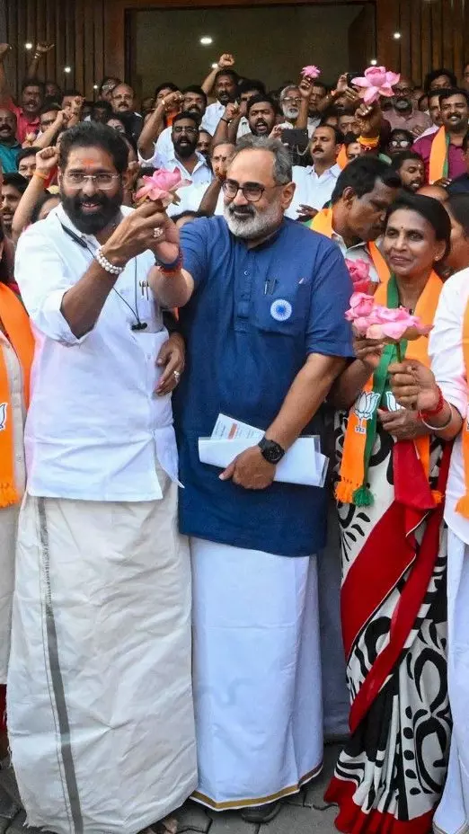 NDAs winning candidates of Kerala local elections 2025