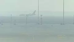 Delhi Airport shrouded in heavy fog