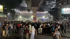 People gather in Dhaka to protest after the death of Sharif Osman Hadi, a prominent leader of the July Uprising.
