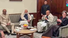 PM, Union ministers, Priyanka Gandhi, others meet Speaker Birla after LS adjourned sine die