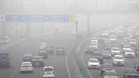 dense fog in Delhi dense fog in Delhi