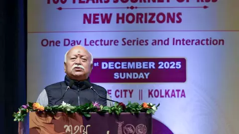 Rashtriya Swayamsevak Sangh chief Mohan Bhagwat