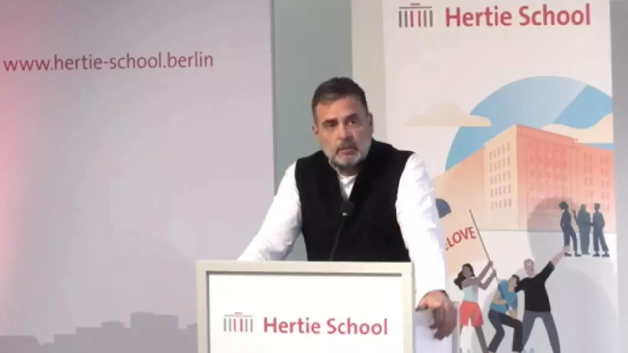 Rahul Gandhi in Berlin