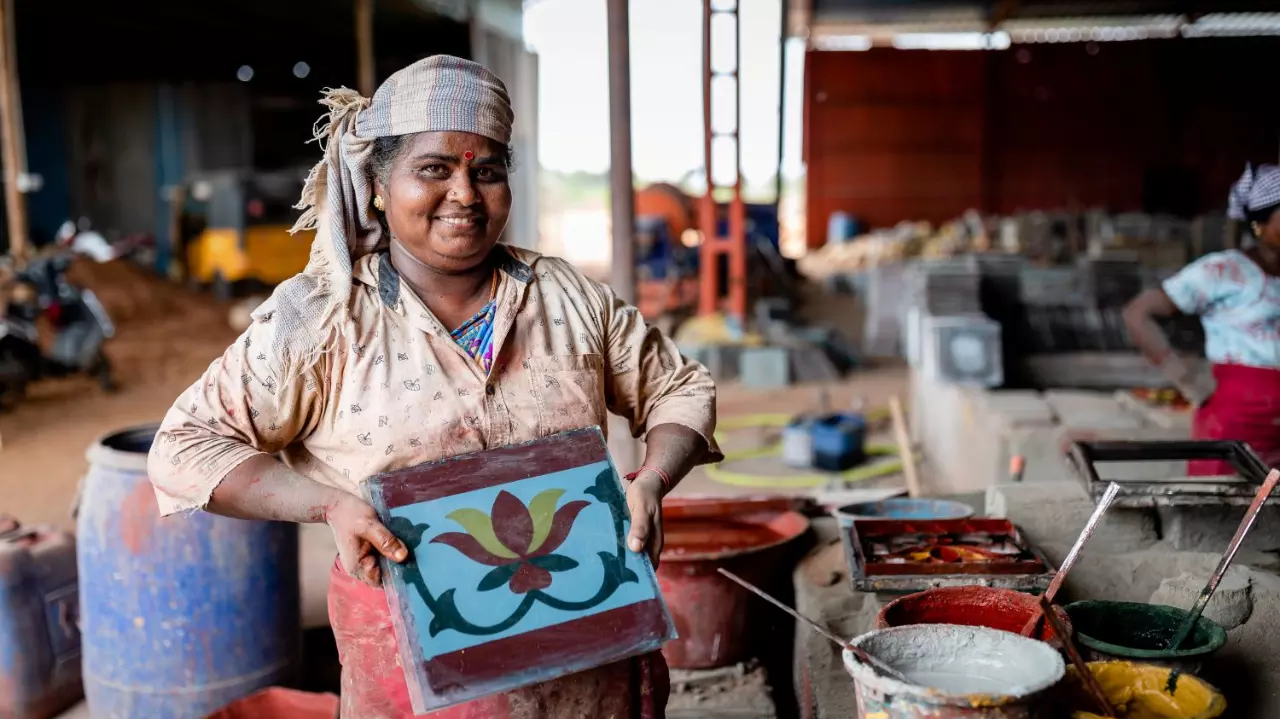 How the centuries-old tradition of Tamil Nadu’s Athangudi tiles is finding a place in modern homes