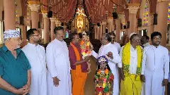 Christmas celbration in a Madurai church