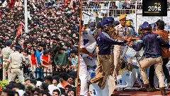 RCB stampede and chaos at Messis event in Kolkata